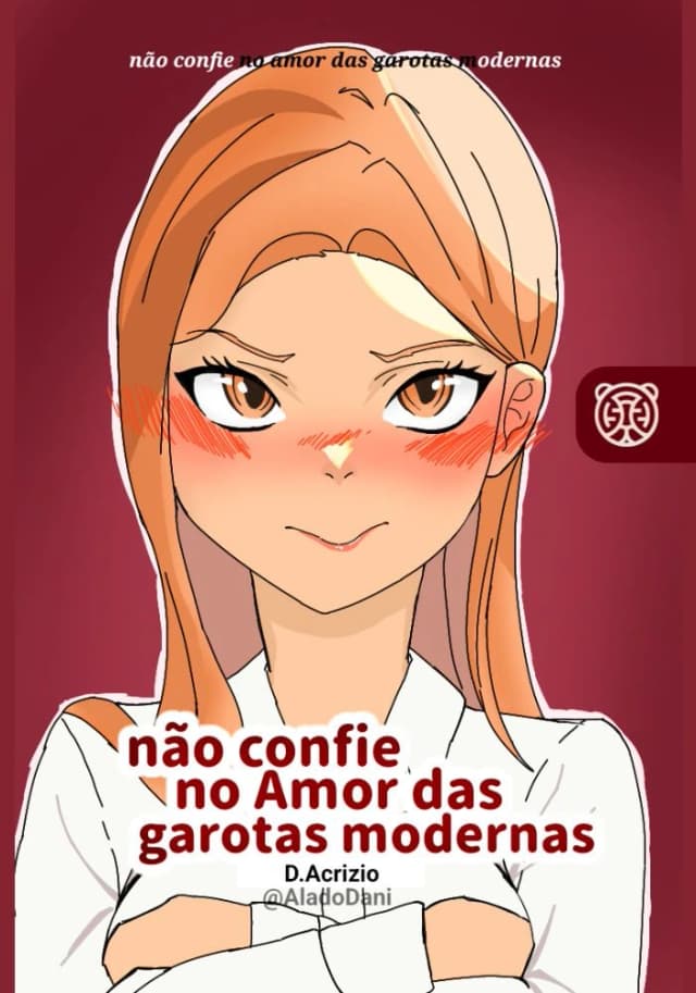Capa da novel Não Confie no Amor das Garotas Modernas