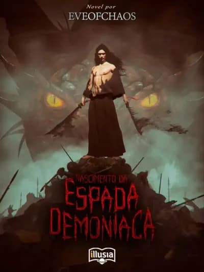 Capa da novel Nascimento da Espada Demoníaca