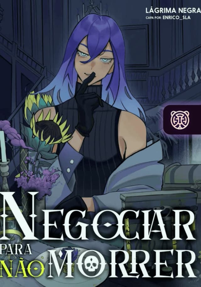 Capa da novel Negociar para Não Morrer