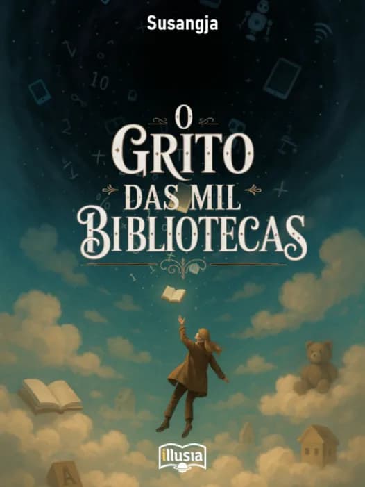 Capa da novel O Grito das Mil Bibliotecas