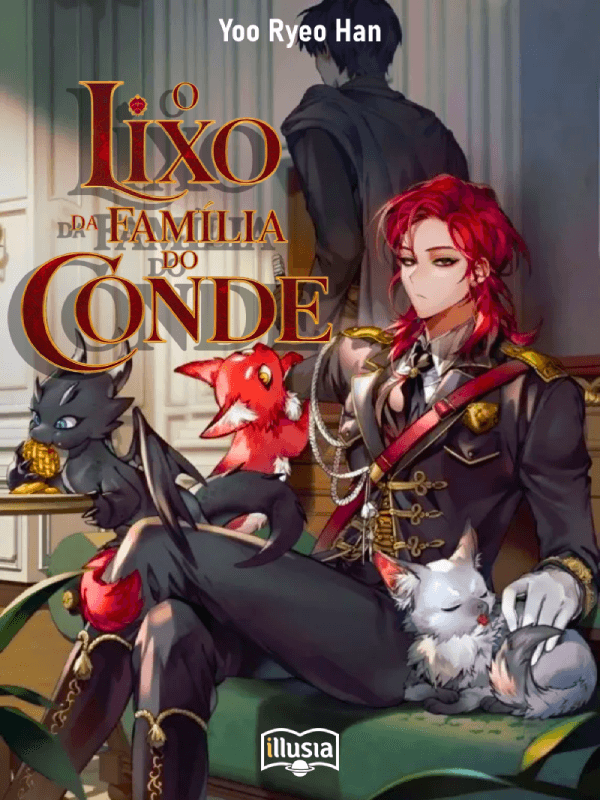 Capa da novel O Lixo da Família do Conde