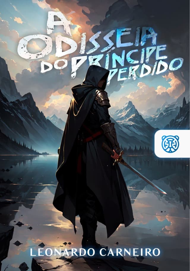 Capa da novel A Odisseia do Príncipe Perdido