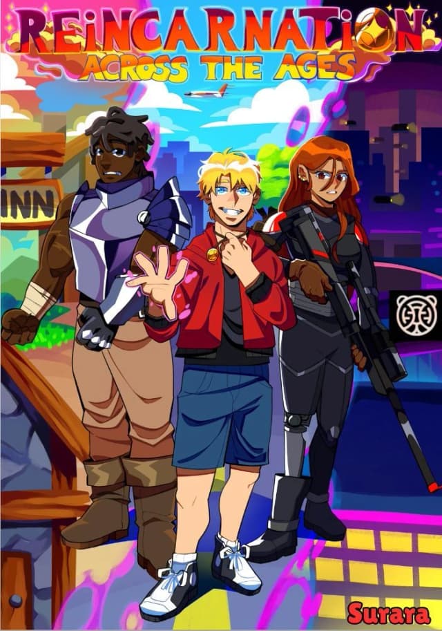 Capa da novel Reencarnação Através das Eras