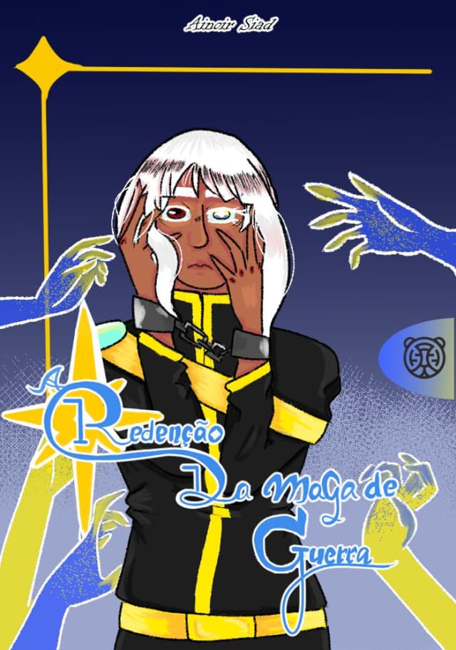 Capa da novel A Redenção da Maga de Guerra