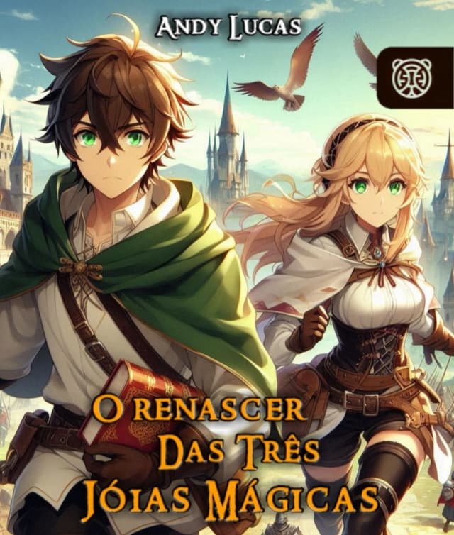 Capa da novel O Renascer das Três Joias Mágicas