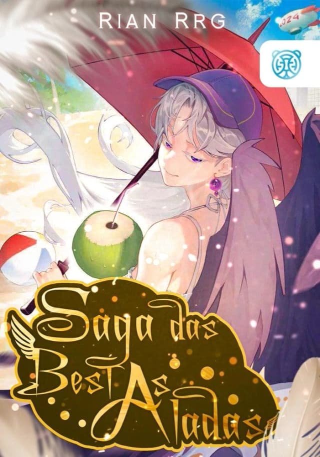 Capa da novel Saga das Bestas Aladas