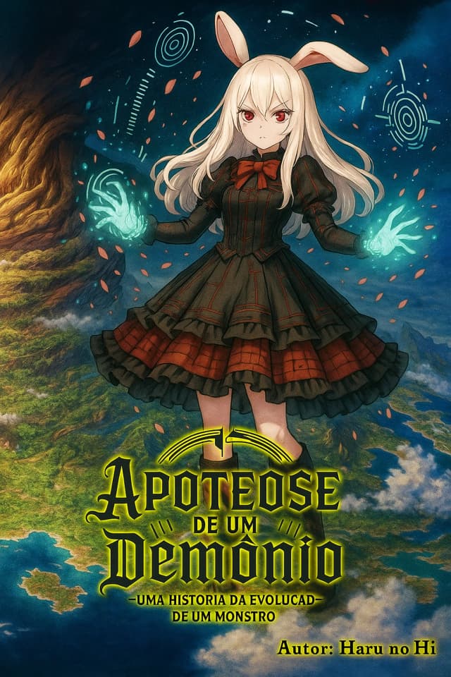 Capa da novel Apoteose de Um Demônio ~ Uma História da Evolução de um Monstro