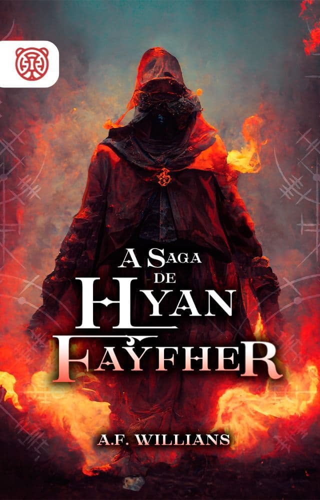 Capa da novel A Saga de Hyan Fayfher