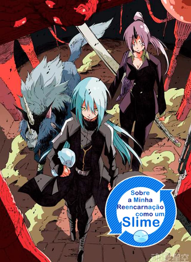 Capa da novel Sobre a Minha Reencarnação Como Um Slime
