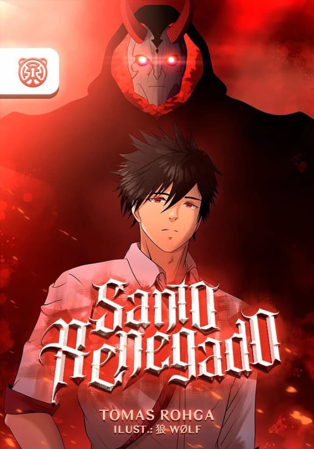 Capa da novel Santo Renegado