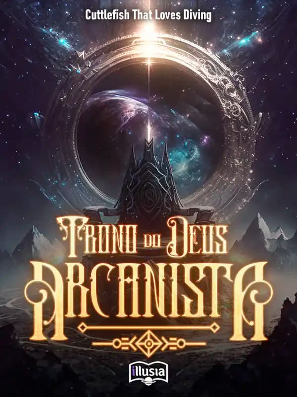 Capa da novel Trono do Deus Arcanista