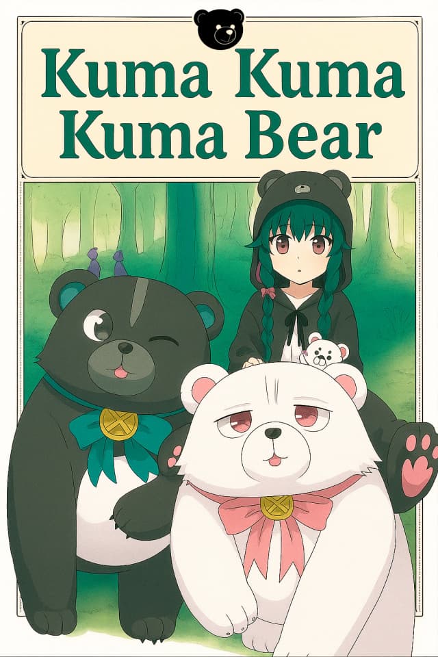 Capa da novel Kuma Kuma Kuma Bear (WN)
